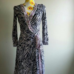 Vintage BCBG MaxAzria wrap dress
